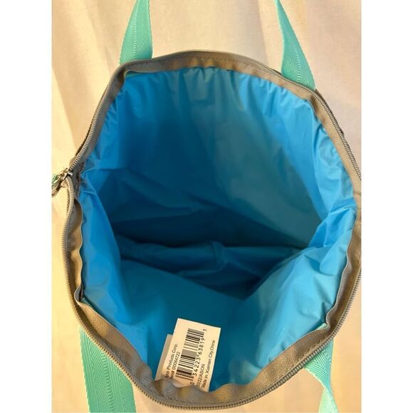 Igloo insulated zipper lunch tote gray green 16x12 bag - Picture 2 of 5
